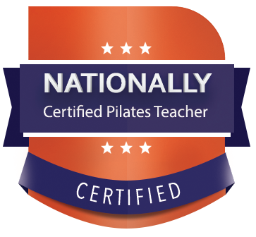 National Certified Pilates Teacher (NCPT) certification badge